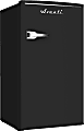 Avanti Retro Compact Refrigerator, 1-Door, 3.1 Cu Ft, 33"H x 18"W x 18"D, Black 1 thumbnail image