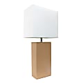 Lalia Home Lexington Table Lamp, 21"H, White/Beige 1 thumbnail image