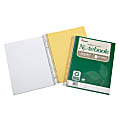 SKILCRAFT® 100% Recycled Spiral Notebooks, 8 1/2" x 11", 5 Subjects, College Ruled, 200 Sheets, Green (AbilityOne 7530-01-600-2015)