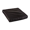 DMI® Hypoallergenic Comfort Seat Cushion, 3"H x 18"W x 16"D, Black