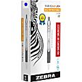 Zebra Pen SARASA dry X30 Retractable Gel Pen - Bold Pen Point - 1 mm Pen Point Size - Retractable - Blue Gel-based Ink - 1 Dozen 1 thumbnail image