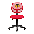 Imperial NHL Mesh Mid-Back Armless Task Chair, Chicago Blackhawks 1 thumbnail image
