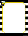 Barker Creek Computer Paper, 8 1/2" x 11", Buffalo Plaid/Wide Stripes, Pack Of 50 Sheets 1 thumbnail image