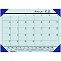 House of Doolittle Compact Academic Desk Pad Calendar, 18-1/2" x 13", August 2021 To July 2022, HOD012540