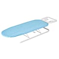 Honey-Can-Do Tabletop Ironing Board With Iron Rest, 6"H x 12"W x 12"D, Aqua Blue/White 1 thumbnail image