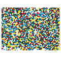 Children's Factory Kidfetti Polypropylene Plastic Pellets, 10 Lb, Multicolor