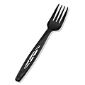 Stalk Market Compostable Cutlery Forks, Pearlescent Black, Pack Of 1000