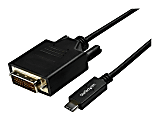 StarTech.com 3m / 10ft USB-C to DVI Cable - USB 3.1 Type C to DVI - 1920 x 1200 - Black