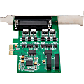IO Crest PCI-Express Serial Card - PCI Express 2.0 x1 - 2 x DB-9 RS-232 - Serial, Via Cable - Plug-in Card