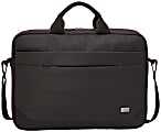 Case Logic NOTIA-116 Carrying Case (Briefcase) for 15.6" Notebook - Black - Nylon Body - Shoulder Strap, Handle - 12.6" Height x 3.2" Width x 16.5" Depth - 1 Carton