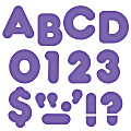 TREND Ready Letters®, Casual Uppercase, 2", Purple, Pack Of 142 1 thumbnail image