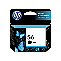HP 56 Black Ink Cartridge, C6656AN