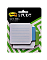 Post-it® Notes Study Note Tabs, 3 3/8" x 2 3/4", Assorted Colors, 10 Tabs Per Pad, Pack Of 2 1 thumbnail image