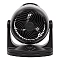 IRIS Woozoo HD18U Oscillating Circulating Fan, 12-1/4"H x 7-1/2"W x 11-7/16"D, Black