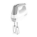 Black+Decker Lightweight 5-Speed Hand Mixer, 10"H x 12”W x 12”D, White