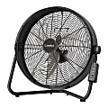 Lasko® 20" 3-Speed High Velocity Fan with Remote Control, 22"H x 7"W x 22"D, Black 1 thumbnail image