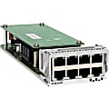 Netgear 8x100M/1G/2.5G/5G/10GBASE-T PoE+ Port Card - For Data Networking - 8 x RJ-45 10GBase-T LAN - Twisted Pair10 Gigabit Ethernet - 10GBase-T