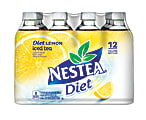 Nestea® Diet Iced Tea, Lemon, 16.9 Oz, Carton Of 12