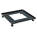 National Public Seating Stack Chair Dolly, DY81, 5-3/4”H x 22-3/4”W x 23-1/2”D, Black 1 thumbnail image