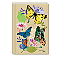 Punch Studio Hardcover Journal, 6” x 8-1/2”, Legal Rule, 208 Pages, Butterflies 1 thumbnail image
