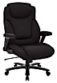 Office Star™ Pro-Line II Fabric High-Back Big And Tall Chair With Arms, Black 1 thumbnail image