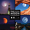 2024 TF Publishing Scenic Monthly Wall Calendar, 12” x 12”, Moon, January To December