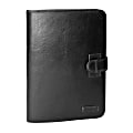 Samsonite® Leather Bi-Fold Writing Pad Holder, Black/Brown 1 thumbnail image