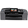 Brother MFC MFC-495CW Inkjet Multifunction Printer - Color - Copier/Fax/Printer/Scanner - 35 ppm Mono/28 ppm Color Print - 6000 x 1200 dpi Print - 1200 dpi Optical Scan - 120 sheets Input - Ethernet - Wireless LAN 1 thumbnail image