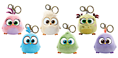 Inkology Bag Charms With Claw Hook, Angry Birds Hatchlings, Pack Of 12 Charms 1 thumbnail image