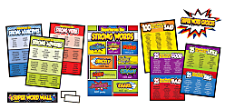Carson-Dellosa Super Power Super Word Choices Bulletin Board Set, Multicolor, Grades 2-5
