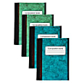 Sparco Composition Books - 80 Sheets - 4.3" x 3.3" - Multi-colored Cover - Sturdy Cover, Durable - 4 / Pack