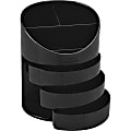 Eldon® Super Cup With Small Storage Drawers, Black 1 thumbnail image