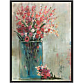 Amanti Art Blue Jar II by Tim O'Toole Framed Canvas Wall Art Print, 24”H x 18”W, Black