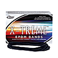 Alliance® Rubber X-Treme™ File Bands, Black, 1 Lb Box, 200 Bands per Box 1 thumbnail image