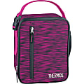 Thermos® Upright Insulated Lunch Bag, 9-3/16"H x 7-3/16"W x 3-5/16"D, Pink 1 thumbnail image