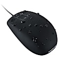 Pro-grade Optical Waterproof Mouse Touchpad-scroll - WetKeys Professional-grade Optical Waterproof Mouse with Touchpad-scroll (USB) (Black) | OMWK0C03-BK 1 thumbnail image