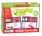 Scholastic Teacher's Friend Learning Mat Kit, Word Families, 10" x 7 1/2", Grades K-2 1 thumbnail image
