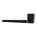 iLive Bluetooth® Sound Bar With Wireless Subwoofer, Black