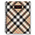 TF Publishing Weekly/Monthly Planner, 8" x 6-1/2", Plaid, January To December 2022
