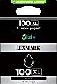 Lexmark™ 100XL Black High-Yield Ink Cartridges, Pack Of 2, 14N0683