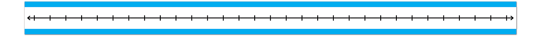 Carson-Dellosa Blank Student Number Lines, 1 1/2'' x 22'', Multicolor, Grades K - 3, Pack Of 30 1 thumbnail image