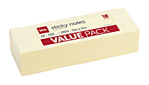 Sticky Notes 3 inch x 3 inch yellow 100 ct. pad, Pala Supply Company