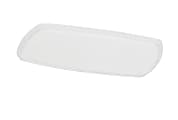 Medline Bedside Service Trays, 6" x 10", Translucent, Pack Of 100