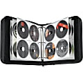 Case Logic® Nylon CD/DVD Binder, 208 Capacity, black
