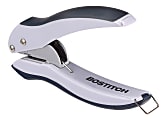 Bostitch® EZ Squeeze™ One-Hole Punch, 10 Sheet Capacity, Black/Gray 1 thumbnail image