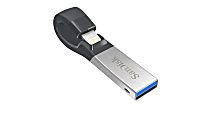 SanDisk iXpand Flash Drive For Apple® iPhone® And iPad®, 64GB