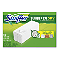 Swiffer® Sweeper Dry Cloth Refills, White, 52 Refills Per Box, Carton Of 3 Boxes 1 thumbnail image