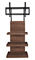 Ameriwood™ Home Elevation Mount™ TV Stand For Flat-Screen TVs Up To 60", Brown 1 thumbnail image