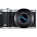 Samsung NX300 20.3 Megapixel Mirrorless Camera with Lens - 45 mm - Black 1 thumbnail image