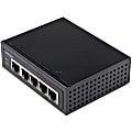 StarTech.com Industrial 5 Port Gigabit PoE Switch 30W - Power Over Ethernet Switch - GbE POE+ Network Switch - IESC1G50UP 1 thumbnail image